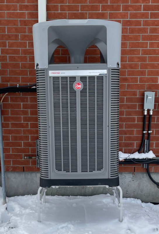 outdoor heat pump in waterloo